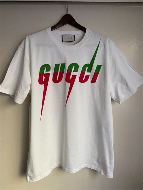 gucci red and white shirt|red gucci polo.